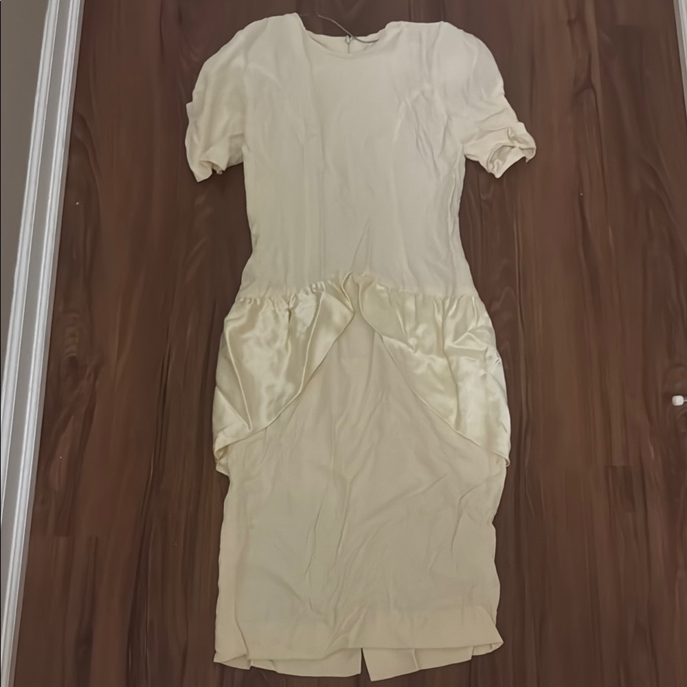 Elegant Cream Dress